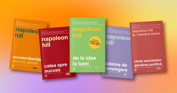Top 5 cărți Napoleon Hill