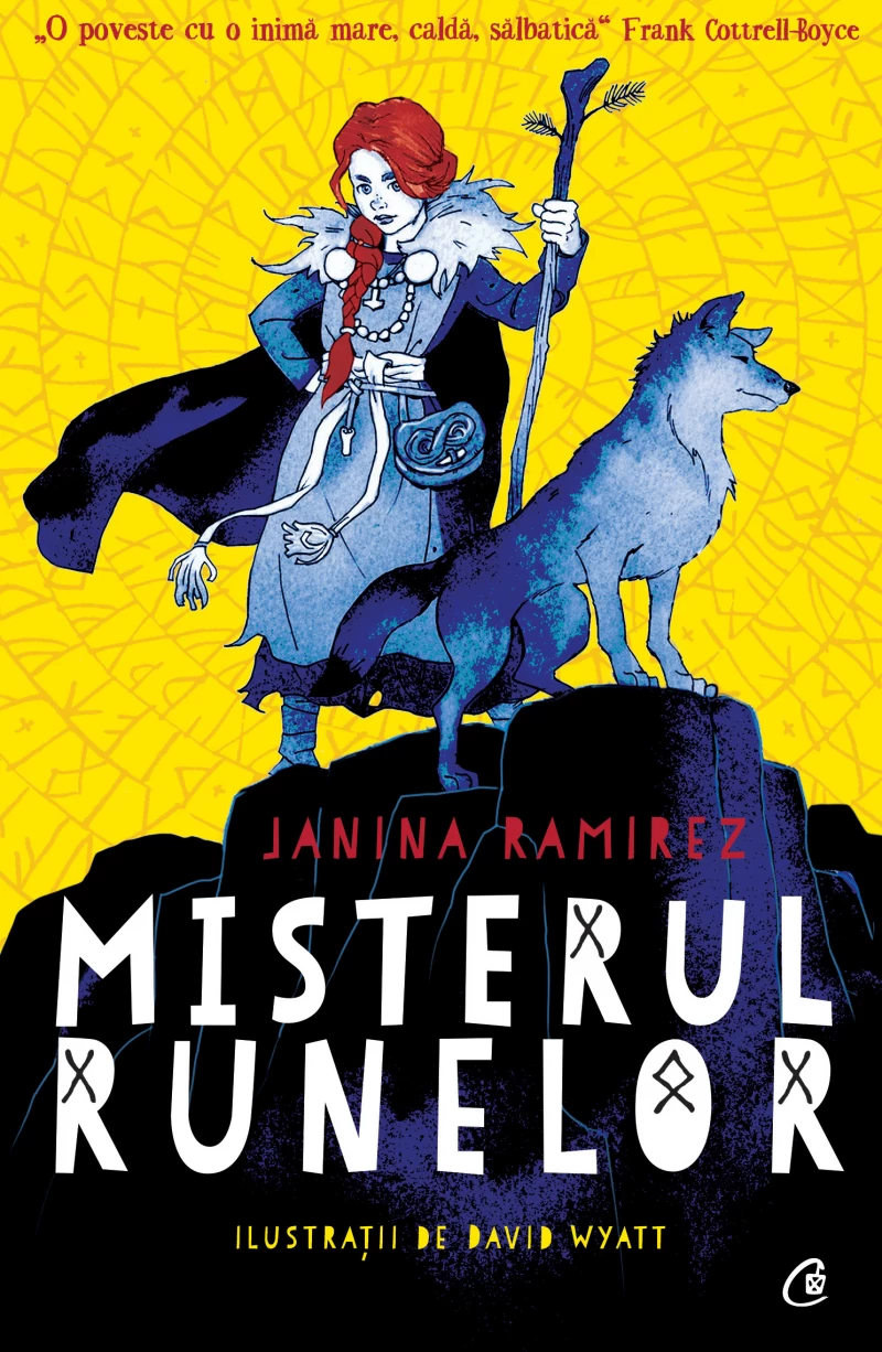 Coperta cărții „Misterul runelor”, de Janina Ramirez