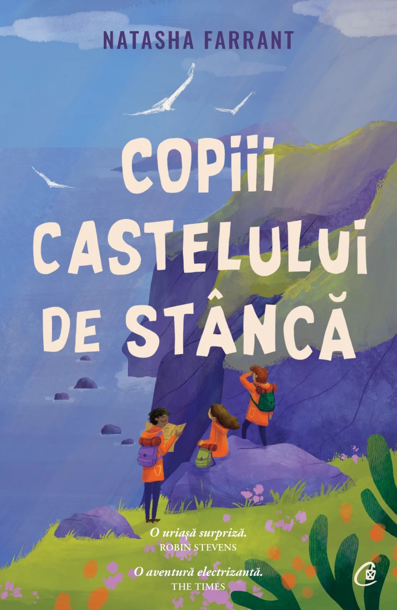 Coperta cărții „Copiii castelului de stâncă”, de Natasha Farrant