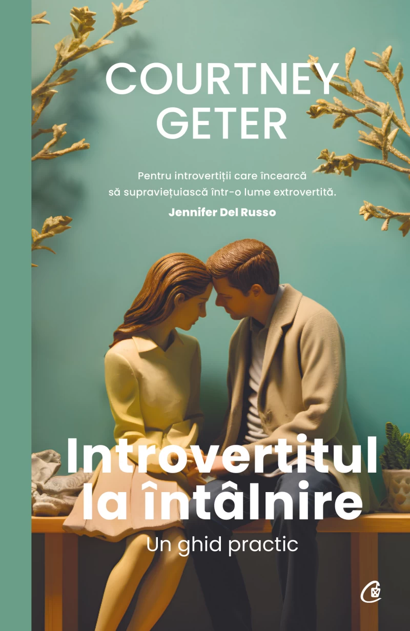 Coperta cărții „Introvertitul la întâlnire”, de Courtney Geter