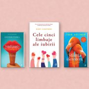 „Cele cinci limbaje ale iubirii”, de Gary Chapman, alături de cărți de Esther Perel, John Gottman și Courtney Geter