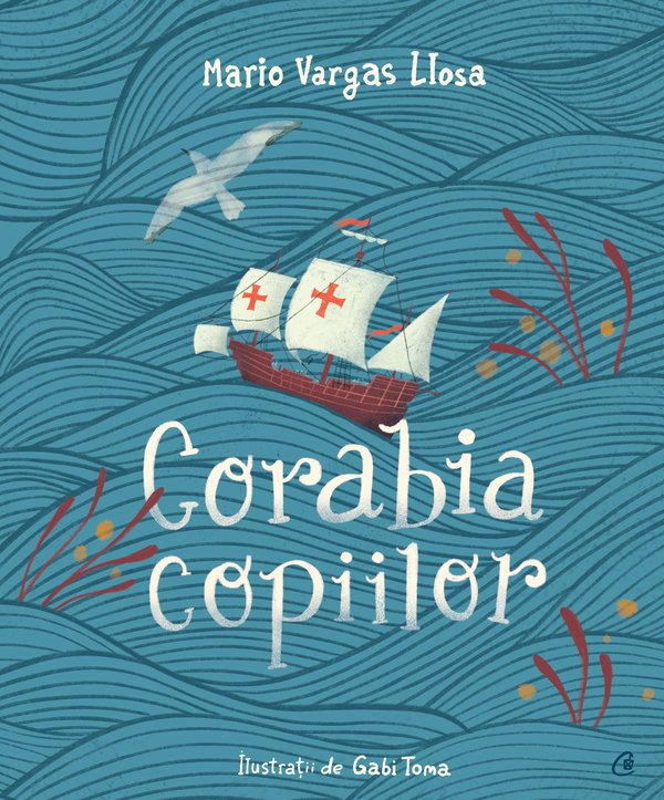 Coperta cărții „Corabia copiilor”, de Mario Vargas Llosa