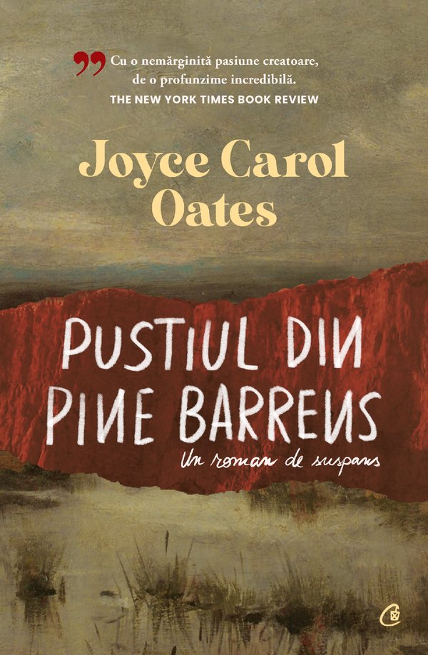Coperta cărții „Pustiul din Pine Barrens”, de Joyce Carol Oates
