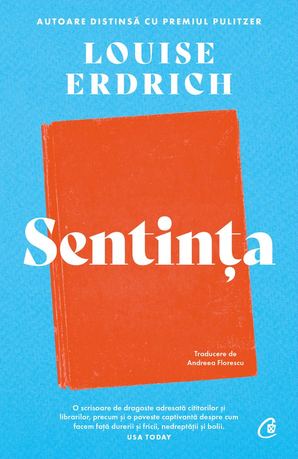 Coperta cărții „Sentința”, de Louise Erdrich