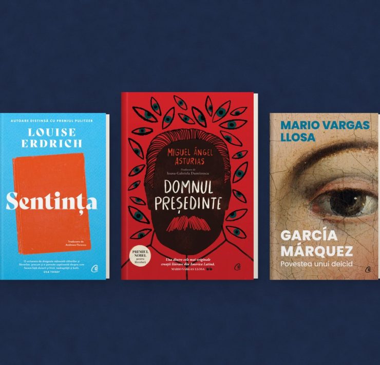 Ca tăietorii de lemne de Thomas Bernhard, Sentința de Louise Erdrich, Domnul Președinte de Miguel Angel Asturias, Garcia Marquez - Povestea unui deicid de Mario Vargas Llosa, Homo Faber de Max Frisch